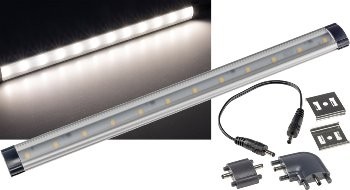 LED Unterbauleuchte "CT-FL30" 30cm - 278lm, 3 Watt, 4000K / tageslicht weiß