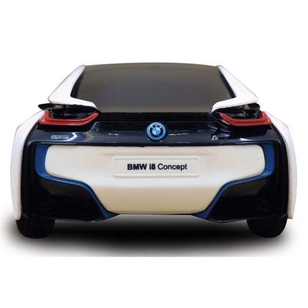 BMW I8 1:24 weiß/gelb 2,4GHz UV Photochromic Serie