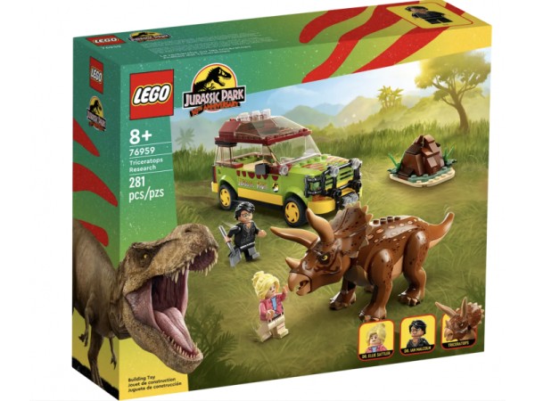 LEGO Jurassic World - Triceratops Forschung (76959)