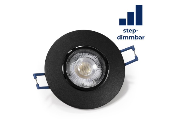 LED-Einbauleuchte McShine ''EL-313D'' 4,5W, 450Lumen, 3000K, step-dimmbar