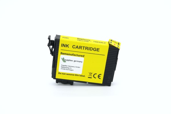 T603XLY alternativ Tinte yellow Epson / C13T03A44010 / 9ml / 350 Seiten