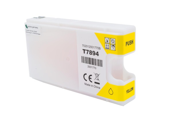 C13T789440, Tintenpatrone gelb, Epson kompatibel - 35ml