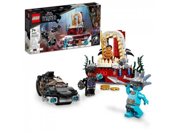 LEGO Marvel - Black Panther Wakanda Forever König Namors Thronsaal (76213)