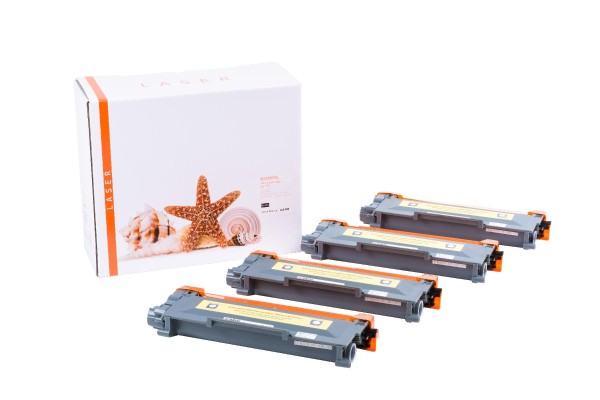 4er Set TN2220XXL alternativ Toner black Br / TN2220XXL / 4x5.200 Seiten