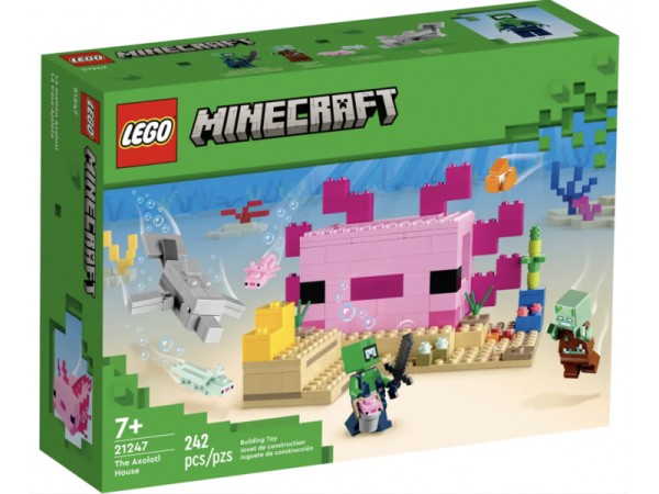 LEGO Minecraft - Das Axolotl-Haus (21247)