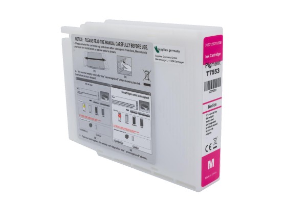 C13T755340, Tintenpatrone magenta, Epson kompatibel - 39ml