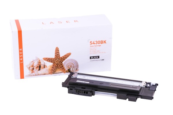 SLC430BK alternativ Toner black Samsung / CLTK 404 S/ELS / 1.500 Seiten