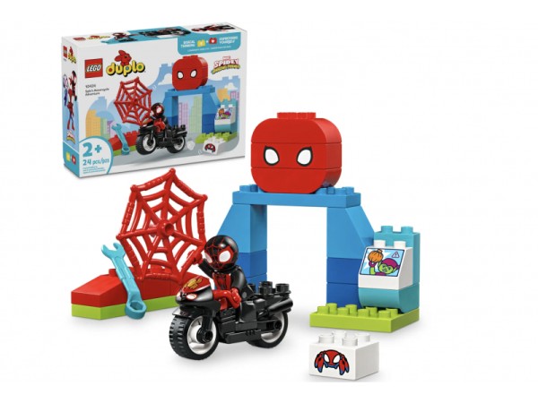 LEGO Duplo - Marvel Spins Motorrad-Abenteuer (10424)