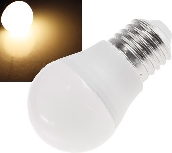 LED Tropfenlampe E27 "promo" warmweiß - 120°, 230V, 5W, 495lm, 3000k