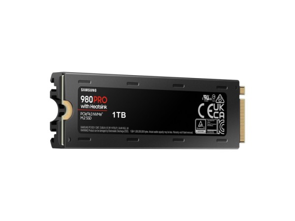 Samsung SSD m.2 PCIe 1000GB 980 PRO mit Kühler MZ-V8P1T0CW