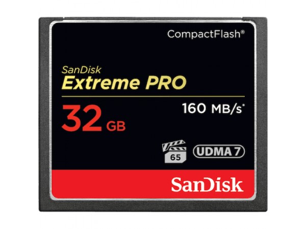 Sandisk CF 32GB EXTREME Pro 160MB/s retail SDCFXPS-032G-X46