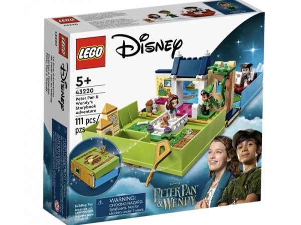 LEGO Disney - Peter Pan & Wendy Märchenbuch Abenteuer (43220)