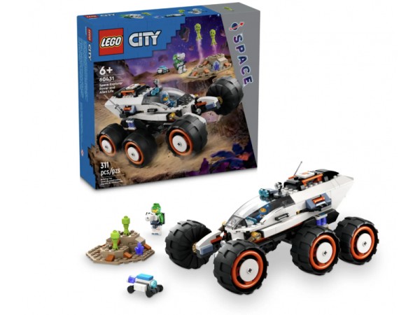 LEGO City - Weltraum-Rover mit Außerirdischen (60431)