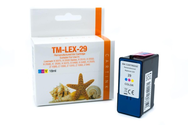 LEX29 Refill Tinte Color Lexmark / 18C1529E / 18ml