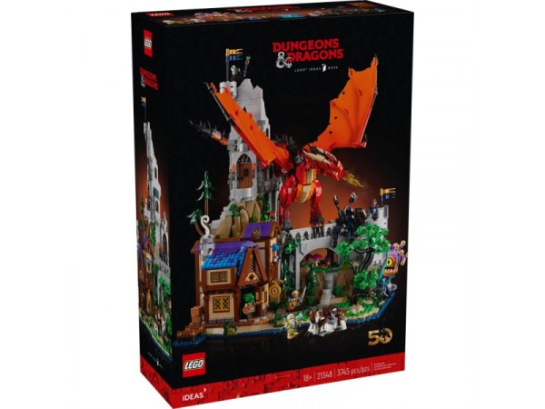 LEGO Ideas Dungeons & Dragons Die Sage vom Roten Drachen 21348