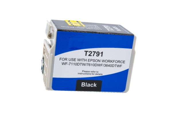 T2791 alternativ Tinte black Epson / C13T27914010 / 34ml