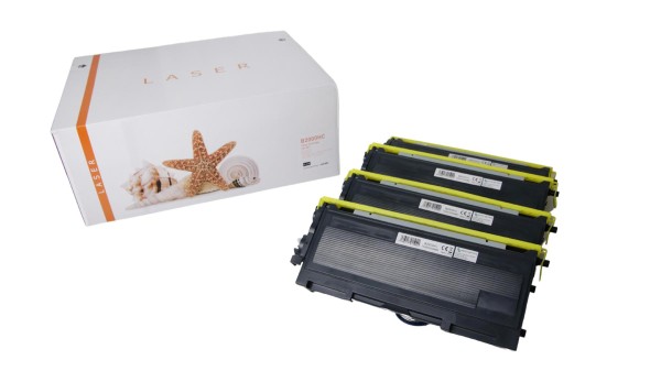 4er Set TN2000HC alternativ Toner black Brother / TN2000HC / 4x5.000 Seiten