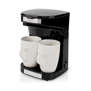 Kaffeemaschine | Filter Kaffee | 0.25 l | 2 Tassen | Schwarz