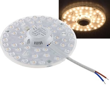 LED Umrüstmodul "UM24ww" für Leuchten - Ø180mm, 24W, 2680lm, 3000K, Magnethalter