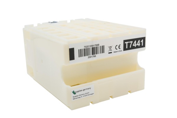 C13T74414010, Tintenpatrone schwarz, Epson kompatibel - 181ml