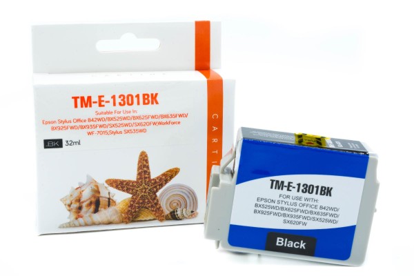 T1301 alternativ Tinte black / C13T13014010 / 32ml