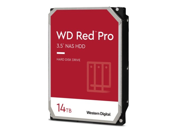 WD Red Pro 3.5 HDD 14TB SATA3 7200 512MB WD142KFGX