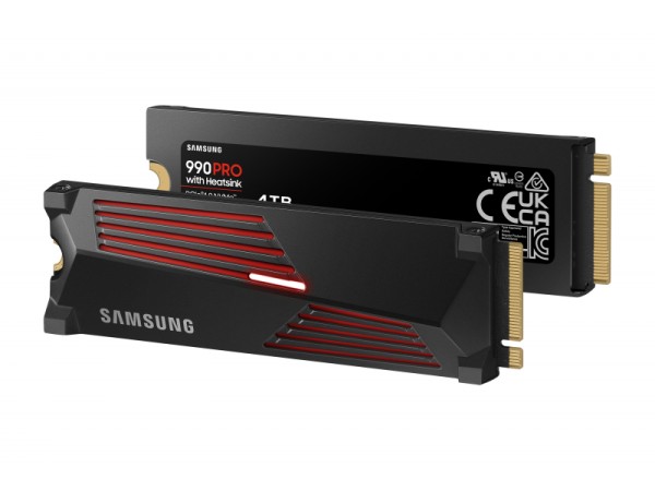 Samsung SSD 990 Pro 4TB M.2 NVMe+heatsink MZ-V9P4T0GW