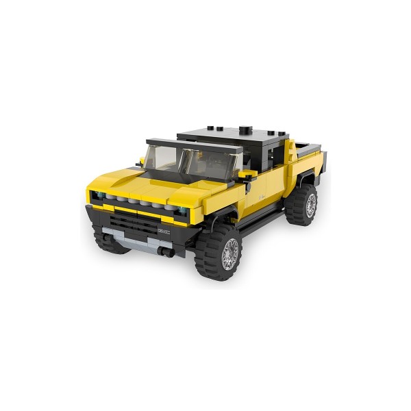 Hummer EV 1:30 gelb Bricks