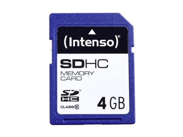 SDHC 4GB Intenso CL10 Blister