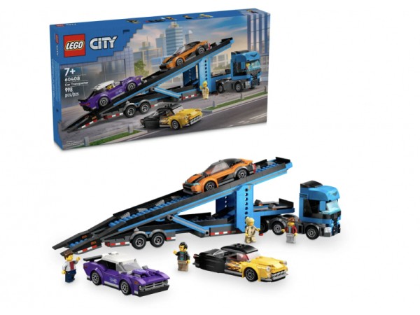 LEGO City - Autotransporter mit Sportwagen (60408)