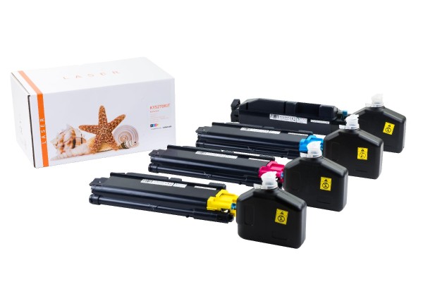 TK5270KIT alternativ Toner Rainbowkit Kyoce / TK5270 / BK8.000 / CMY6.000 Seiten