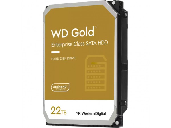 WD Gold 22TB 256MB 3.5 SATA 6GB/S 5400 RPM Serial ATA WD221KRYZ