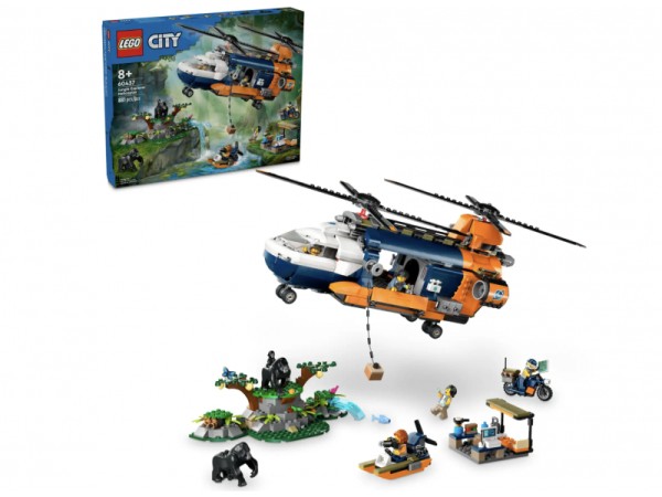 LEGO City - Dschungelforscher-Hubschrauber (60437)