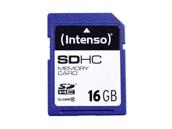 SDHC 16GB Intenso CL10 Blister