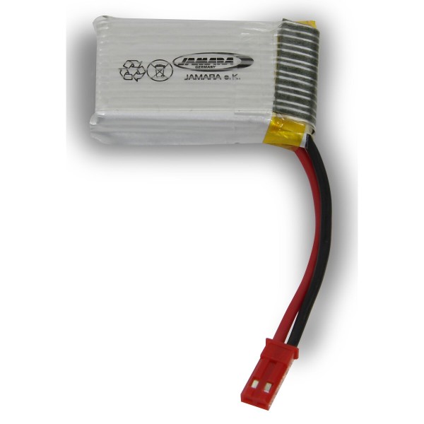 Akku JQC Lipo 3,7V 650mAh 2,41Wh