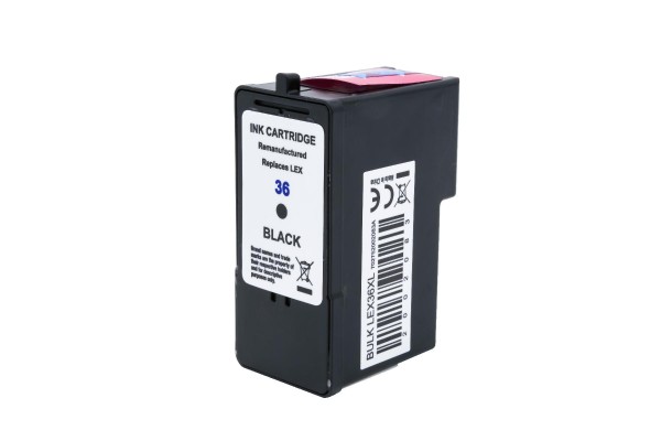 18C2170E, Tintenpatrone schwarz, Lexmark kompatibel - 23ml