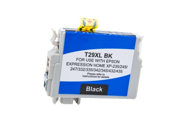 T29XLBK alternativ Tinte black Epson / C13T29914010 / 14,6ml