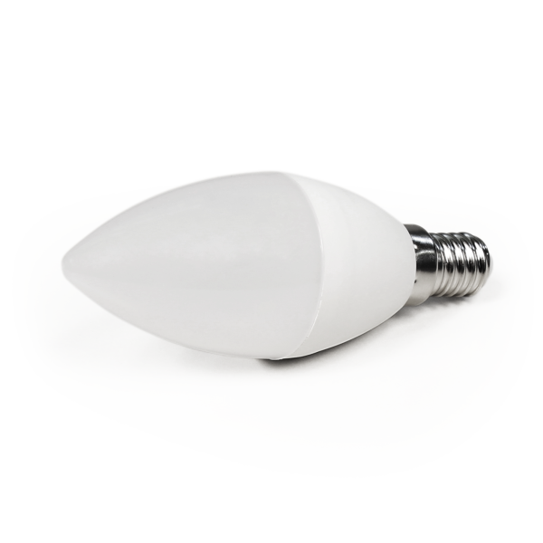 LED Kerzenlampe McShine, E14, 4W, 320lm, 160°, 4000K, neutralweiß, Ø37x98mm