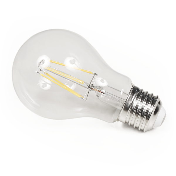 LED Filament Glühlampe McShine ''Filed'', E27, 6W, 670 lm, warmweiß