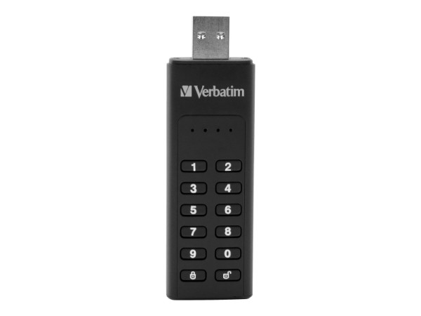 Verbatim USB 3.0 Stick 128GB, Secure, Keypad - Retail