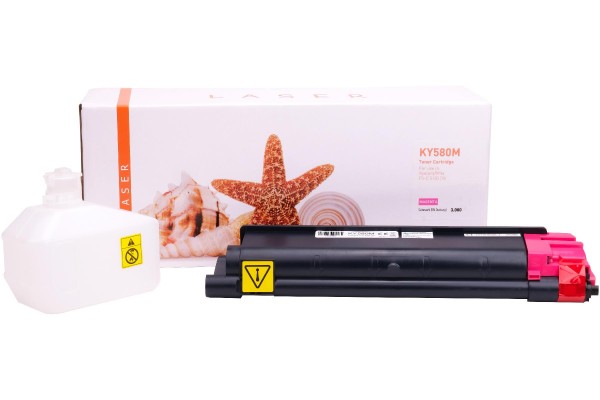 TK580M alternativ Toner magenta Kyocera / TK580M / 3.000 Seiten