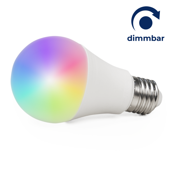 Wifi Smart LED Glühlampe McShine, 10W, RGB + CCT, Alexa, Google Assistant, App, 806lm