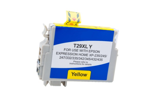 T29XLY alternativ Tinte yellow Epson / C13T29944010 / 9,6ml