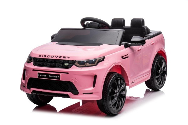 Elektro Kinderfahrzeug Land Rover Discovery 5 - lizenziert - pink