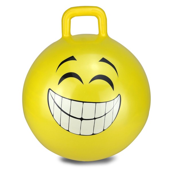 Hüpfball Smile gelb 450mm