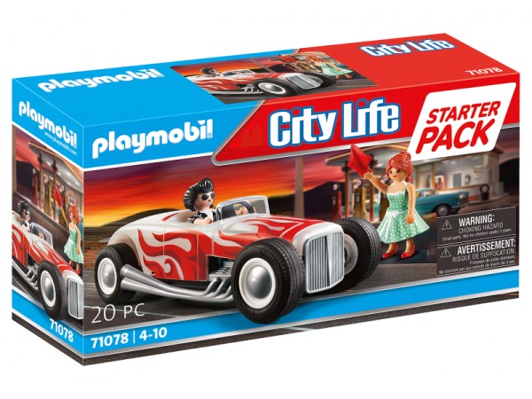 Playmobil City Life - Starter Pack Hot Rod (71078)