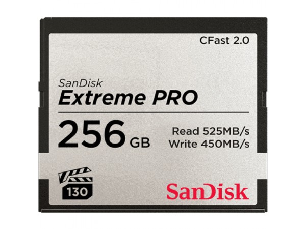 Sandisk CFAST 256GB 2.0 EXTREME Pro 525MB/s SDCFSP-256G-G46D