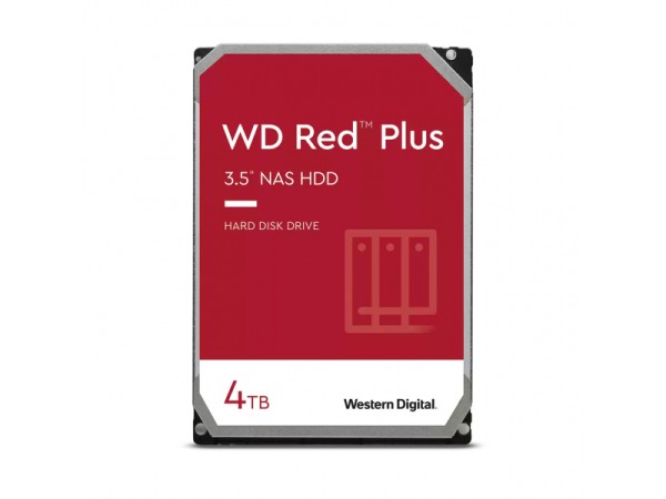 Western Digital Red Plus HDD 4TB 3.5 WD40EFPX