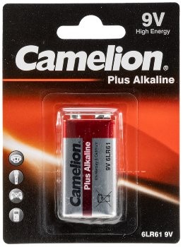 9V-Block-Batterie CAMELION AlkalinePlus