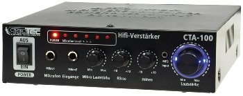 HiFi-Verstärker "CTA-100" 100W, schwarz